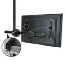 StarTech.com Ceiling TV Mount - 1.8' to 3' Short Pole - Full Motion - Supports Displays 32 to 75 - For VESA Mount Compatible TVs (FPCEILPTBSP) Beslag Fladt panel 37-75 – billede 5