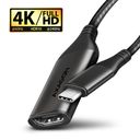 Axagon RVC-HI2M USB-C -> HDMI 0,25m – billede 2