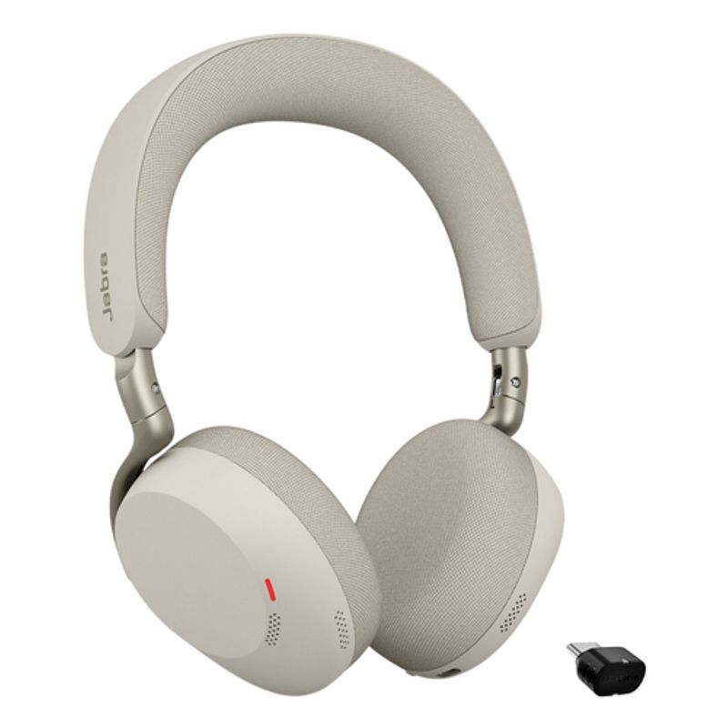 Jabra Evolve3 75 MS + Link 390c warm grey