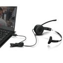 Lenovo 100 Kablet Høretelefoner Sort – billede 4
