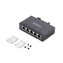 StarTech.com 5-Port Unmanaged Industrial Ethernet Switch - IP30 - TAA Switch 5-porte Gigabit Ethernet – billede 10