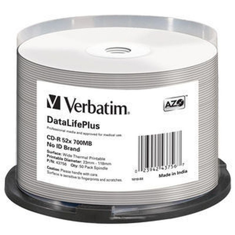 Verbatim DataLife Professional 50x CD-R 700MB