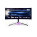 AOC AGON PRO PD34 Porsche Design 34 3440 x 1440 (UltraWide) HDMI DisplayPort USB-C 240Hz Dockingskærm – billede 1
