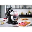 KitchenAid Artisan 5KSM175PSEBK Køkkenmaskine 4.8liter Sort støbejern – billede 5