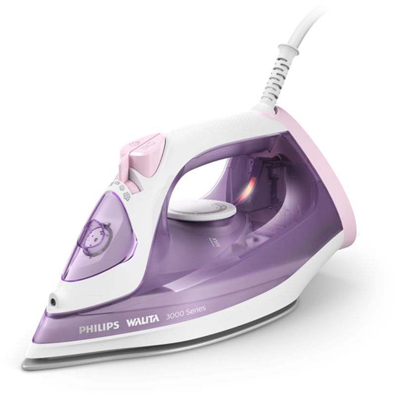 Philips 3000 series DST3010 Dampstrygejern 2000W Lilla Hvid