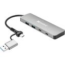 Sandberg Hub 4 porte USB – billede 1