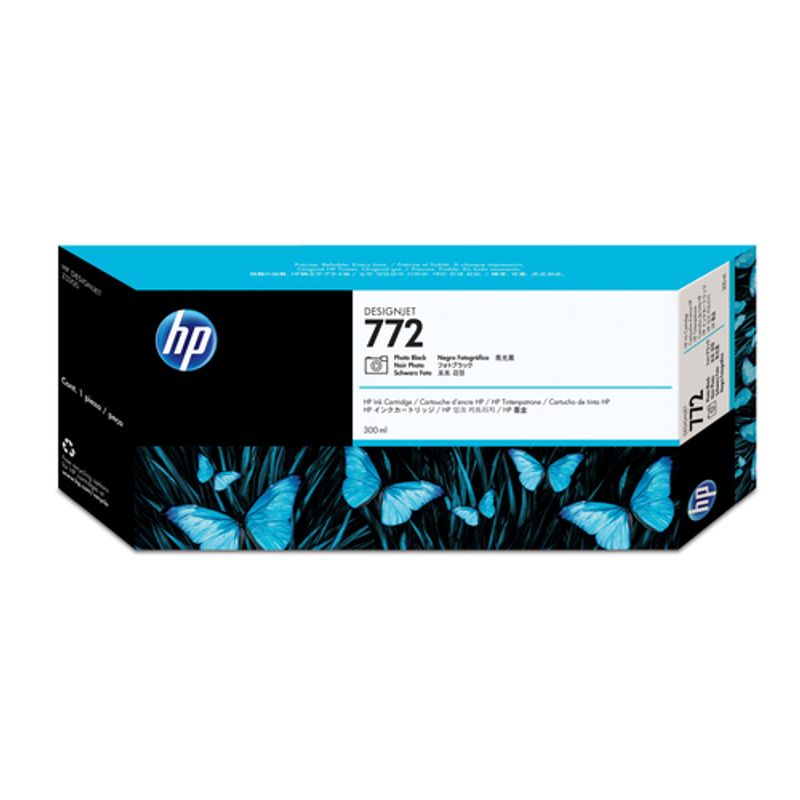 HP 772 Foto-sort Blæk CN633A