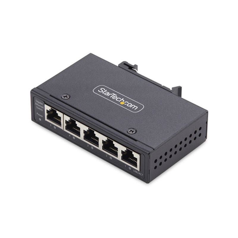StarTech.com 5-Port Unmanaged Industrial Ethernet Switch - IP30 - TAA Switch 5-porte Gigabit Ethernet