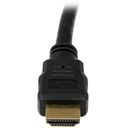 StarTech.com 0.5m High Speed HDMI Cable - Ultra HD 4k x 2k HDMI Cable - HDMI to HDMI M/M - 50cm HDMI 1.4 Cable - Audio/Video Gold-Plated (HDMM50CM) HDMI-kabel 50cm Sort – billede 3