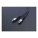 Manhattan USB4 Gen 3x2/ Thunderbolt 3 / Thunderbolt 4 / DisplayPort 2.0 (Alt Mode) USB Type-C kabel 2m Sort – billede 6