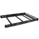 StarTech.com 1U Universal Server Rack Rails - TAA Compliant Adjustable Depth Server Mounting Rails - 19inch Rack Mount Rails (UNIRAILS1U) Rack-spor Sort – billede 1