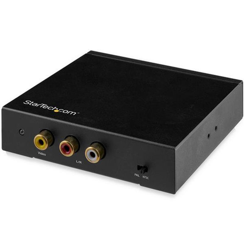 StarTech.com HDMI to RCA Converter Box Audio - Composite Video Adapter - NTSC/PAL - 1080p (HD2VID2) Video transformer