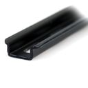 StarTech.com 2U DIN Rail Kit for Standard 19 Rack - Adjustable Depth Rackmount DIN Rail Top Hat, Mini, G Rails (ADJDINKIT) Kit til rack med spor Sort – billede 4