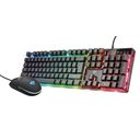 Trust GXT 838 Azor Tastatur RGB Kablet Tjekkisk, Slovakisk – billede 1