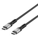 Manhattan USB4 Gen 3x2/ Thunderbolt 3 / Thunderbolt 4 / DisplayPort 2.0 (Alt Mode) USB Type-C kabel 2m Sort – billede 1