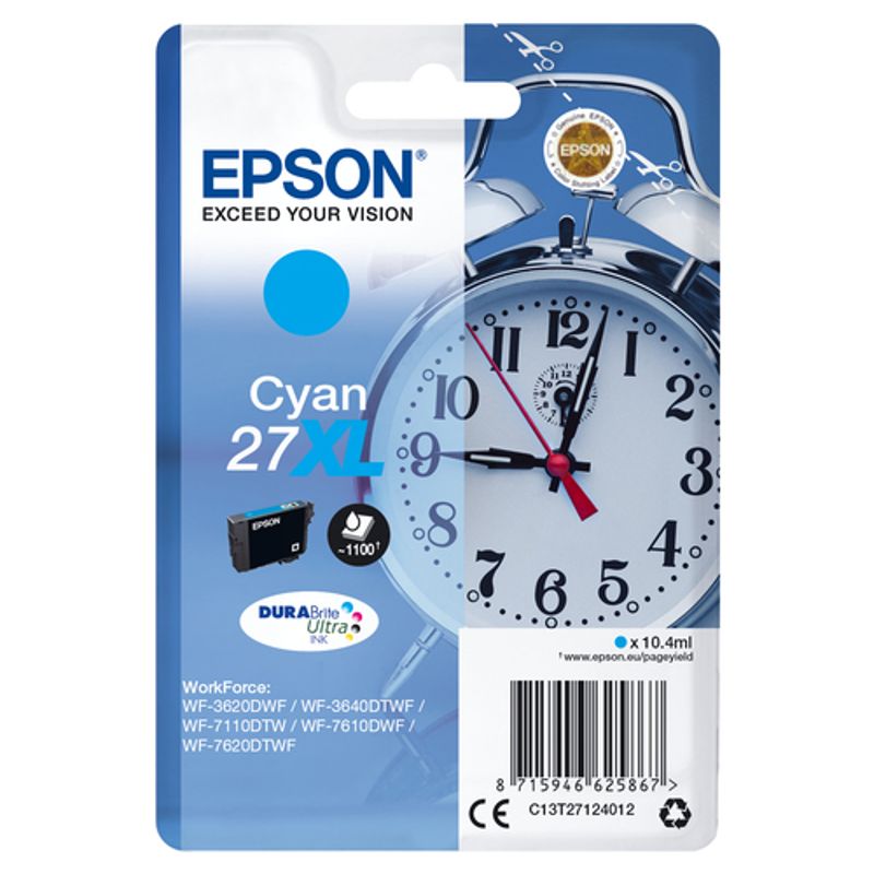 Epson 27XL Cyan