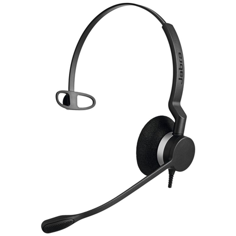 Jabra BIZ 2300 USB UC Mono Kablet Høretelefoner Sort