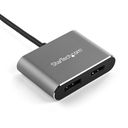 StarTech.com Videointerfaceomformer DisplayPort / HDMI 20.5m Grå – billede 2