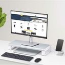 StarTech.com Ergonomic Monitor Riser Stand, 33lb Max, Fixed height 3.5in – billede 7