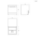 Candy Rapido' Klasse E Fritstående Hvid – billede 12