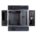 Chieftec UNI Series UE-02B Tower Micro ATX 250Watt Strømforsyning Sort – billede 4