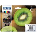 Epson 202XL Multipack Sort Gul Cyan Magenta Foto-sort – billede 1