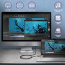 AXAGON USB4 Gen3x2 USB Type-C kabel 1m Sort – billede 9