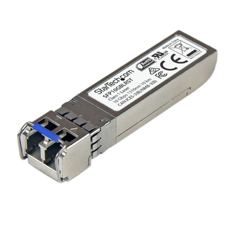 StarTech.com MSA Uncoded SFP Module - 10GBASE-LR - 10GE SFP 10GbE Single Mode Fiber (SMF) Optic Transceiver - 10km DDM SFP+ transceiver modul 10 Gigabit Ethernet