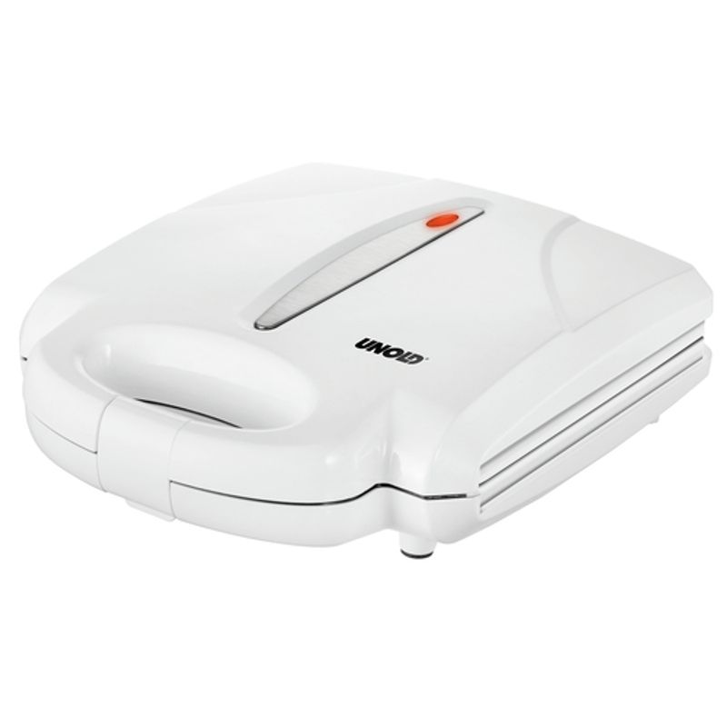 UNOLD 48360 Vaffeljern Hvid/rustfrit stål