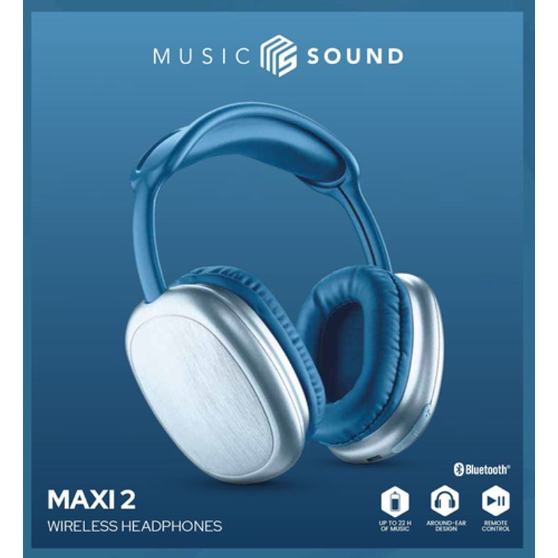 MUSIC SOUND Maxi2 Trådløs Høretelefoner Sort