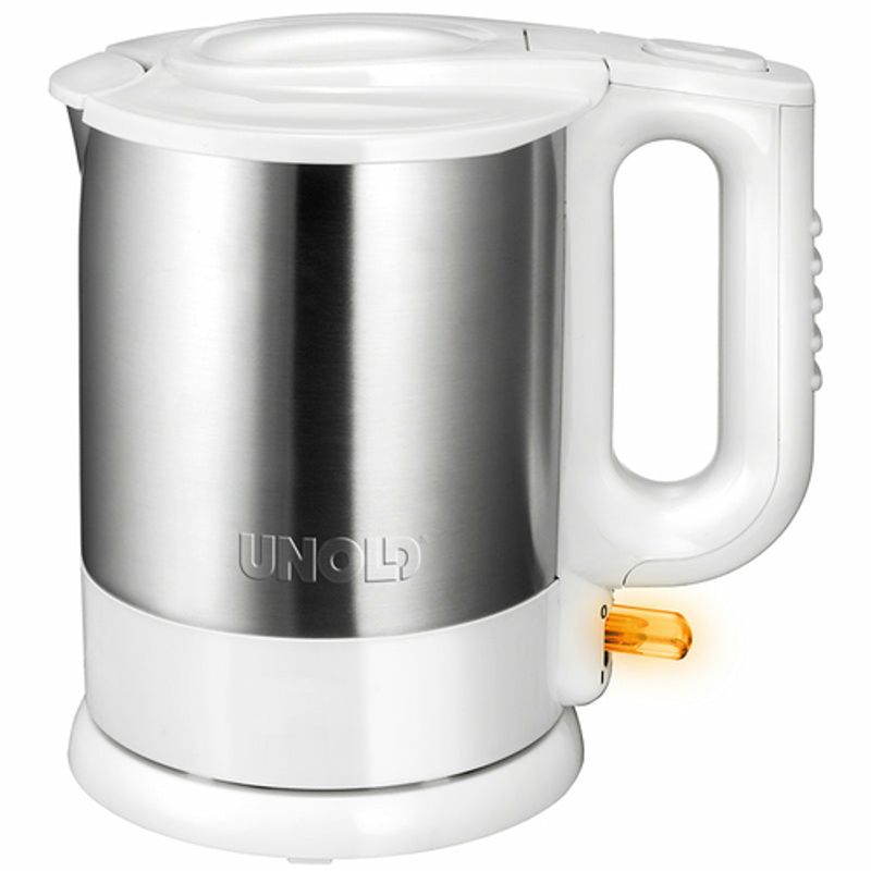UNOLD BLITZKOCHER Elkedel 1.5liter 2.2kW Rustfrit stål/hvid
