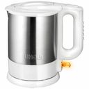 UNOLD BLITZKOCHER Elkedel 1.5liter 2.2kW Rustfrit stål/hvid – billede 1
