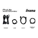 iiyama ProLite X4373UHSU-B1 43 VA 3840 x 2160 (4K) HDMI DisplayPort Mini DisplayPort 60Hz – billede 9