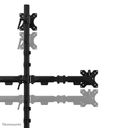 Neomounts DS45-600BL2-1 skærmbeslag og -stativer 81,3 cm (32) Skrivebord Sort – billede 6