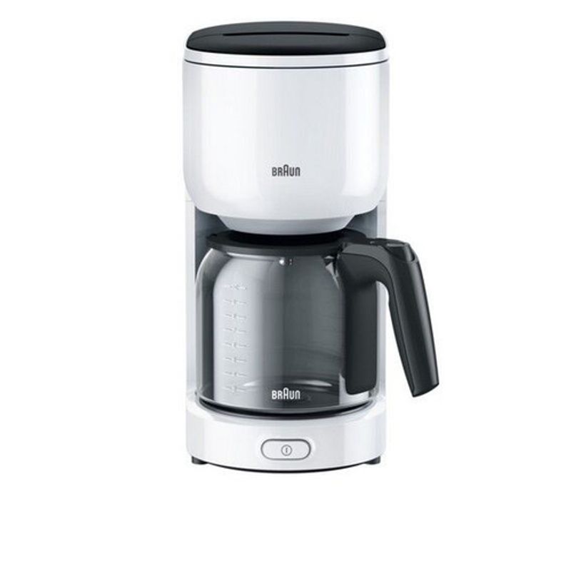 Braun KF 3100 Fuldautomatisk kaffemaskine Hvid