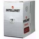 Intellinet Network Bulk Cat6 Cable, 23 AWG, Solid Wire, 305m, Grey, CCA, U/UTP, Box CAT 6 Ikke afskærmet parsnoet (UTP) 305m Bulkkabel Grey – billede 2