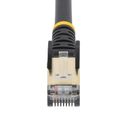StarTech.com 7 m CAT6a Cable - 10 Category 6a Shielded Snagless RJ45 100W Patch Cord - 10GbE Black UL/TIA Certified CAT 6a Afskærmet parsnoet (STP) 7m Patchkabel Sort – billede 3
