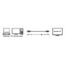 Techly ICOC DSP-A14-030NT DisplayPort kabel 3 m Sort – billede 8