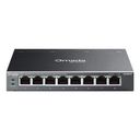 TP-Link Omada ES208GP V1 Switch 8-porte Gigabit Ethernet PoE+ – billede 1