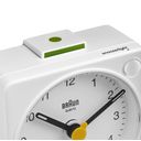 Braun BC 02 XW Quarzwecker weiß Lichtfunk. – billede 5