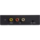 StarTech.com HDMI to RCA Converter Box Audio - Composite Video Adapter - NTSC/PAL - 1080p (HD2VID2) Video transformer – billede 3