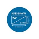 Kensington MagPro 24 (16 10) Monitor Privacy Screen with Magnetic Strip – billede 7