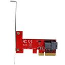 StarTech.com 4-Lane PCI Express to SFF-8643 Adapter for PCIe NVMe U.2 SSD - U.2 2.5 NVMe SSD Adapter (PEX4SFF8643) Interfaceadapter – billede 2