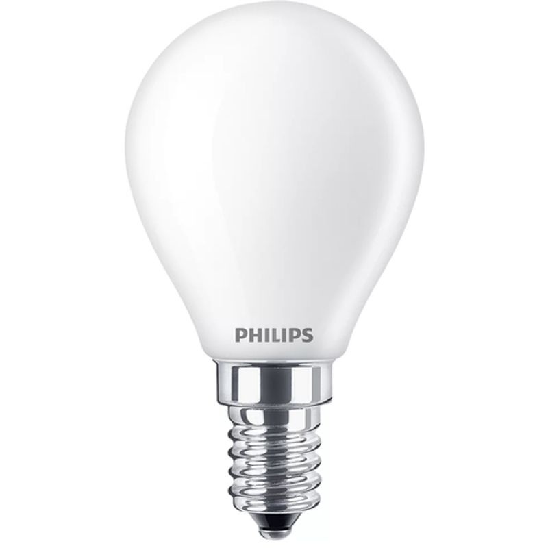 Philips LED-lyspære 3.4W D 470lumen 2200-2700K Varmt hvidt lys