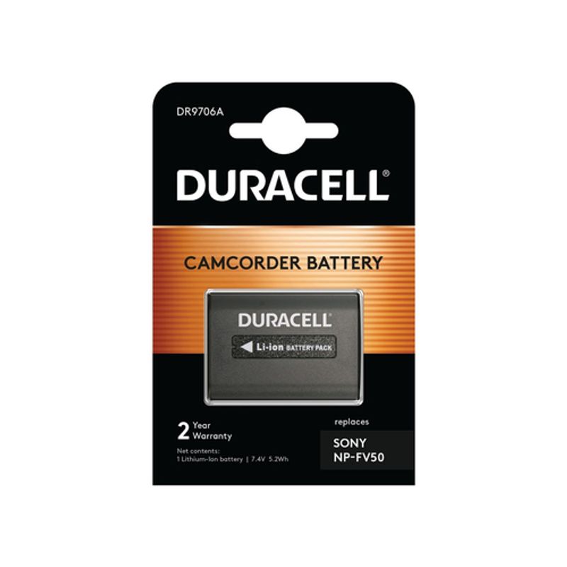 Duracell DR9706A Batteri Litiumion 650mAh