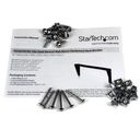 StarTech.com 4U Wall Mount Patch Panel Bracket - 19 Steel Vertical Mounting Bracket for Network and Data Equipment (RK419WALLV) Monteringsbøjle Sort – billede 5