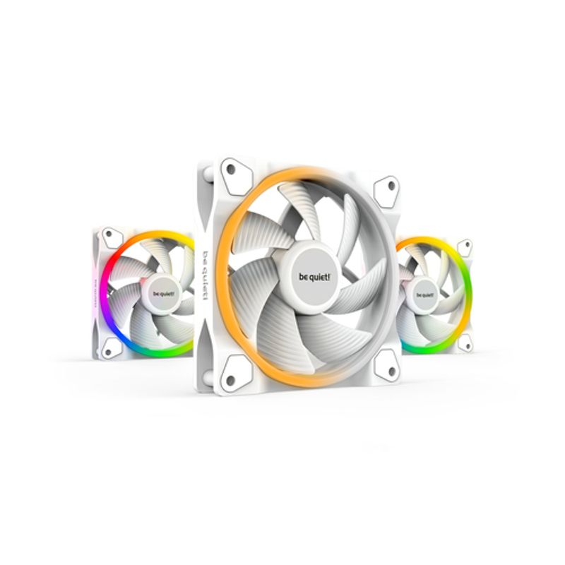 be quiet! Light Wings Fan 3-pack Hvid 120 mm