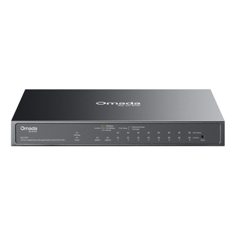 TP-Link Omada ES210GP V1 Switch 10-porte Gigabit Ethernet PoE+