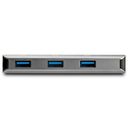 StarTech.com 3 Port USB C Hub SD Card Reader - 3x USB-A & SD Slot - USB 3.1/3.2 Gen 2 10Gbps Type C Laptop Adapter Hub - Bus Powered (HB31C3ASDMB) Hub 3 porte USB – billede 3