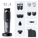 Braun All-in-One Series 7 AIO7560 Trimmer Sort Grå – billede 4